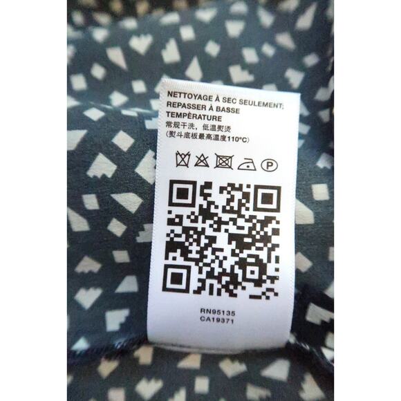 LAFAYETTE 148 Doha Silk Short-Sleeve Midi Belted Shirt Dress Nordstrom XL $748 - Picture 14 of 16